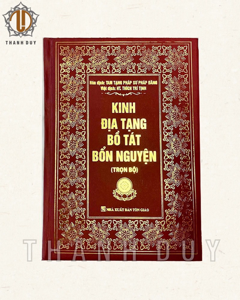 Kinh Địa Tạng Bồ Tát Bổn Nguyện, Khổ A5, Bìa Cứng - Nhà Sách Phật Giáo  Thanh Duy